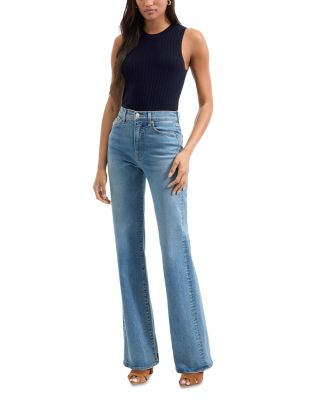Crosbie High Rise Wide Leg Jeans in Ripple Haze