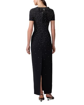 Embellished Column Gown