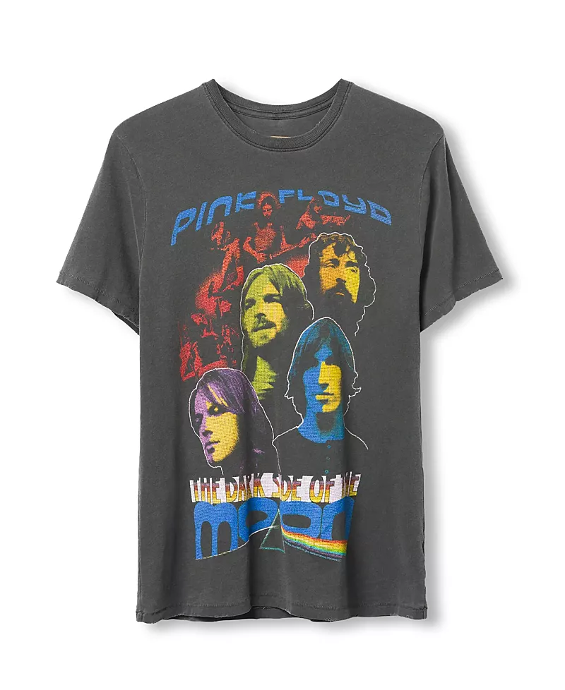 Junk Food Clothing Unisex Dark Side Of The Moon Vintage Tee