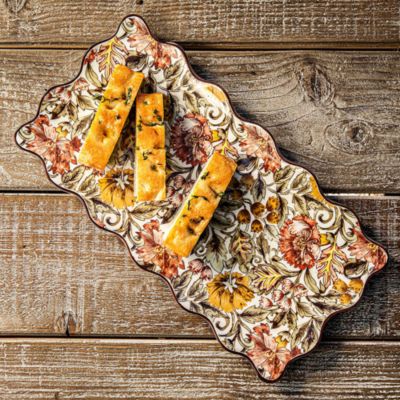 Willa Amber 16" Hostess Tray