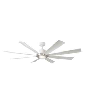 Fans Aura 72in Selectable 2700-3000-4000-5000K LED Indoor or Outdoor Smart Home Ceiling Fan