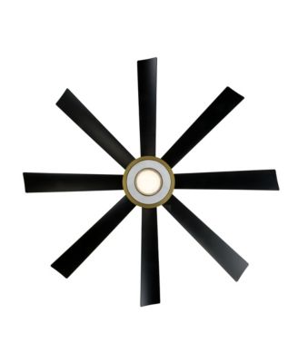 Fans Aura 60in Selectable 2700-3000-4000-5000K LED Indoor or Outdoor Smart Home Ceiling Fan