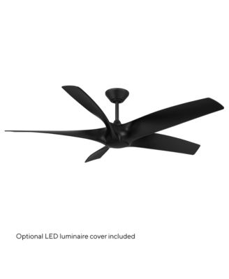  Fans Zephyr 62in Selectable 2700-3000-4000-5000K LED Indoor or Outdoor Smart Home Ceiling Fan