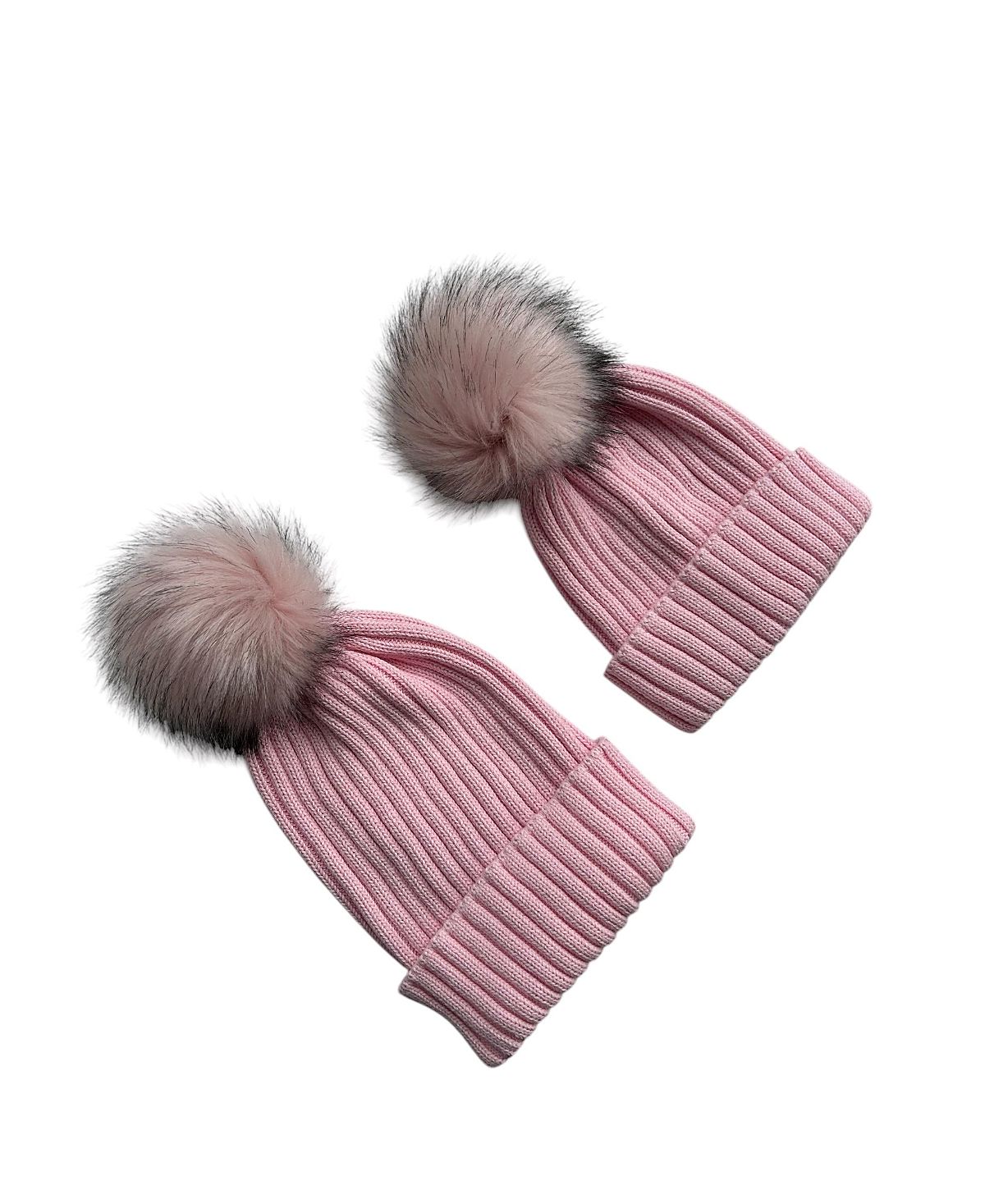 Accouchee Mom N Me Beanie Set- 2 Pcs