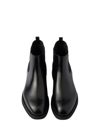  Men's Brushed Leather Chelsea Boots