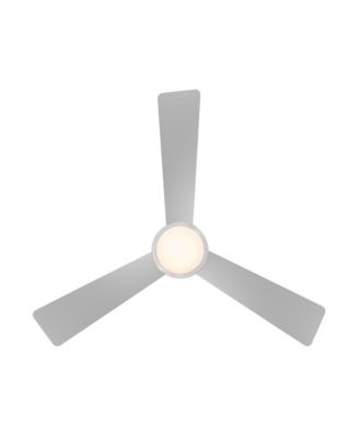 Limited Fans Hug 52in Selectable 2700-3000-4000-5000K LED Indoor or Outdoor Flush Mount Pull Chain Ceiling Fan