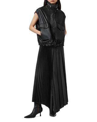 Jax Pleated Maxi Skirt