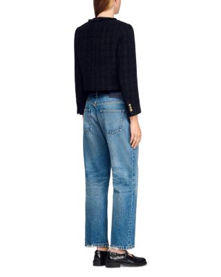 Ruffled Tweed Jacket