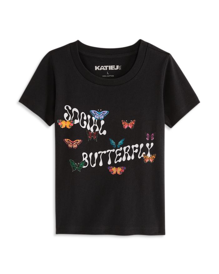 Girls' Social Butterfly Tee - Big Kid
