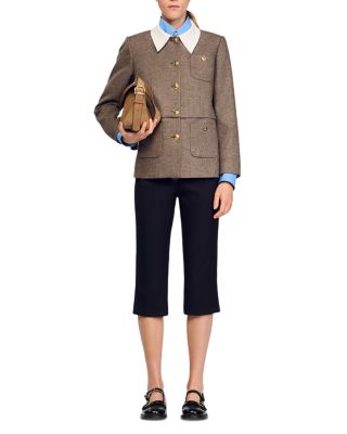 Houndstooth Suit Jacket