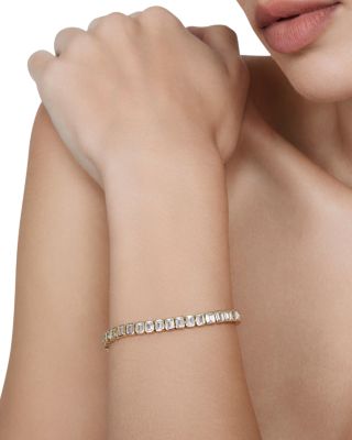 Emerald Cut Tennis Bracelet