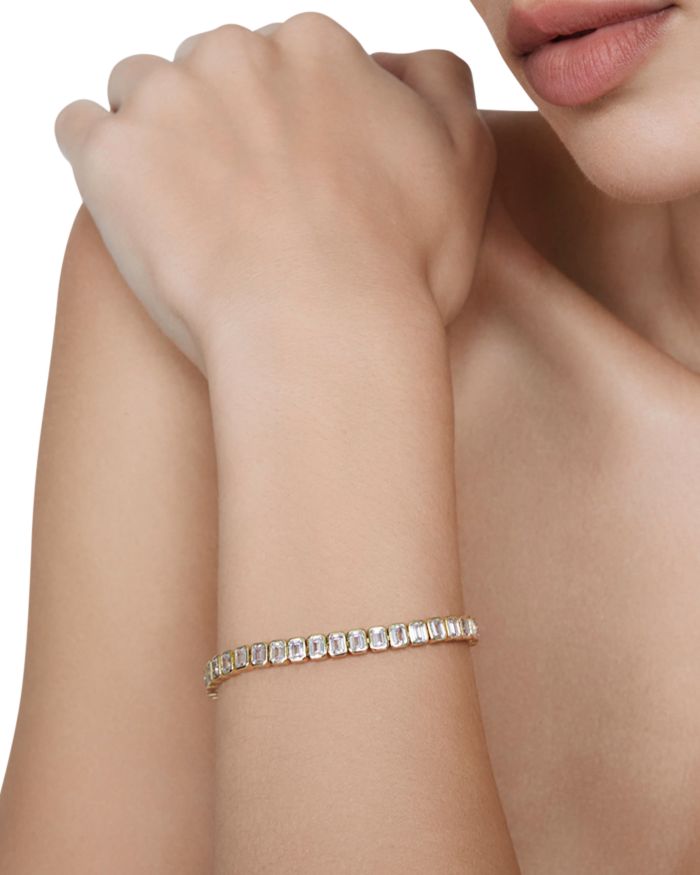Emerald Cut Tennis Bracelet