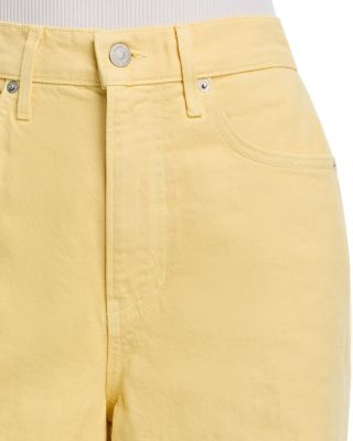 Taylor Cropped High Rise Jeans in Chamomile
