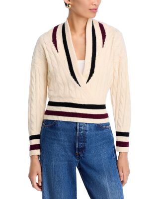 Addison Contrast Stripe Sweater