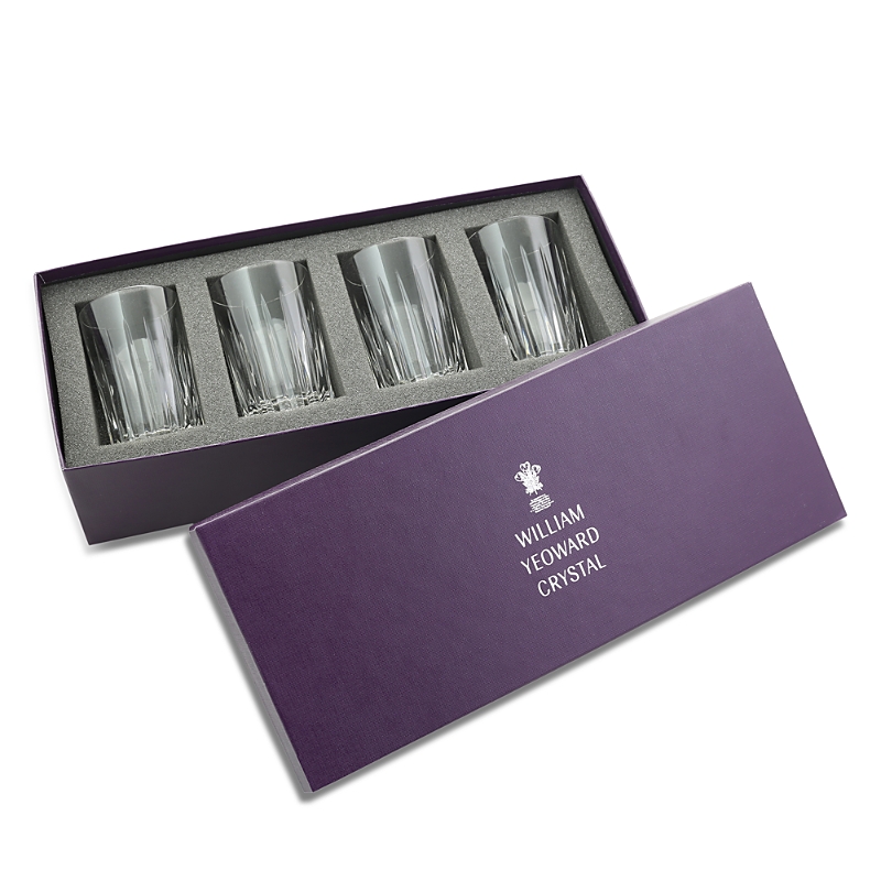 William Yeoward Crystal Vita Cocktail Tumblers, Boxed Set Of 4 In Transparent