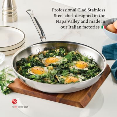 ProBond Luxe 5 Piece Professional Clad Stainless Steel Cookware Set