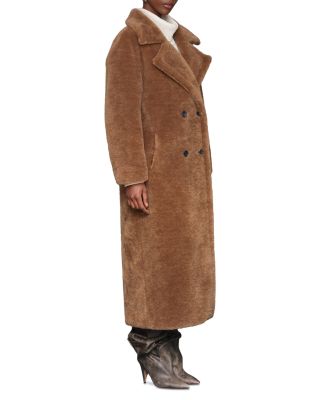 Oversized Teddy Faux Fur Coat