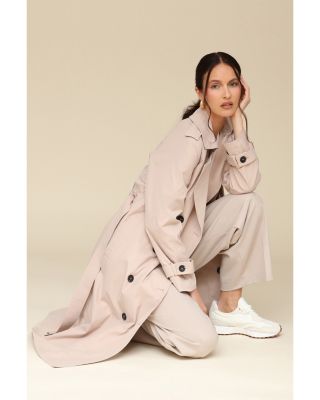 Belted City Trench Coat