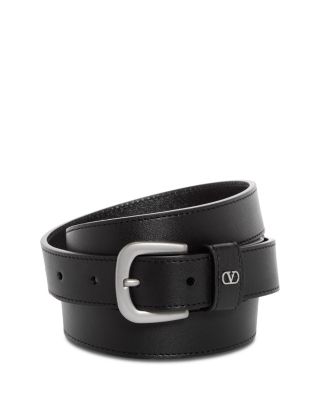 Men's VLogo Leather Belt