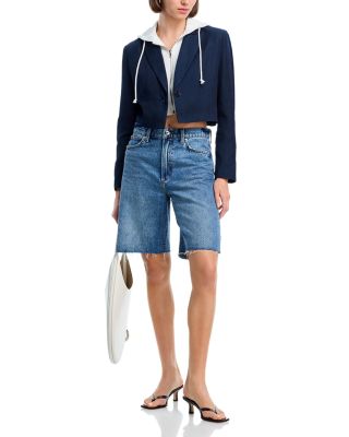 Drew Twofer Cropped Blazer