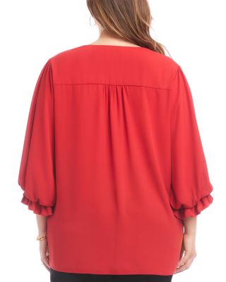 Layered Bracelet Sleeve Top