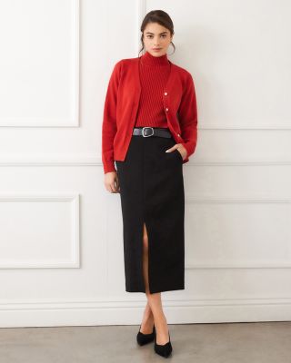 V Neck Cardigan Sweater 