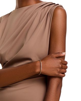 Diamond Beaded Bracelet in 14K White & Yellow Gold, 0.25 tcw