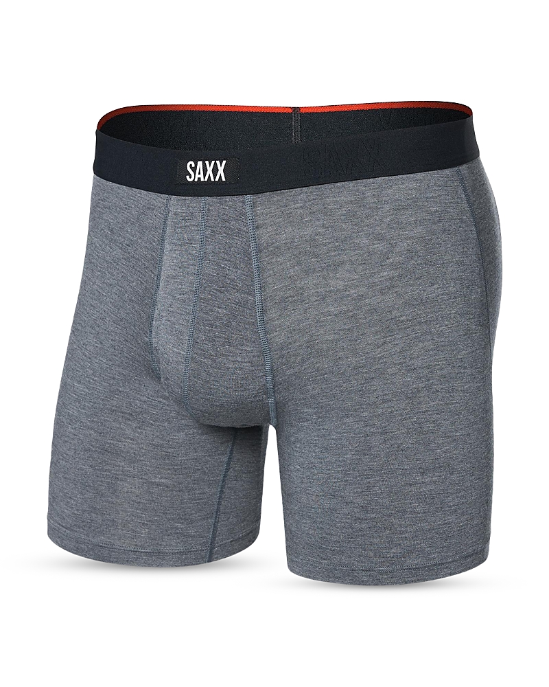 Saxx Vibe Extra Super Soft Boxer Briefs In Gray