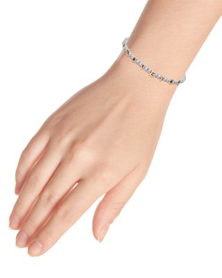 I LOVE YOU Cubic Zirconia Stretch Bracelet - Exclusive