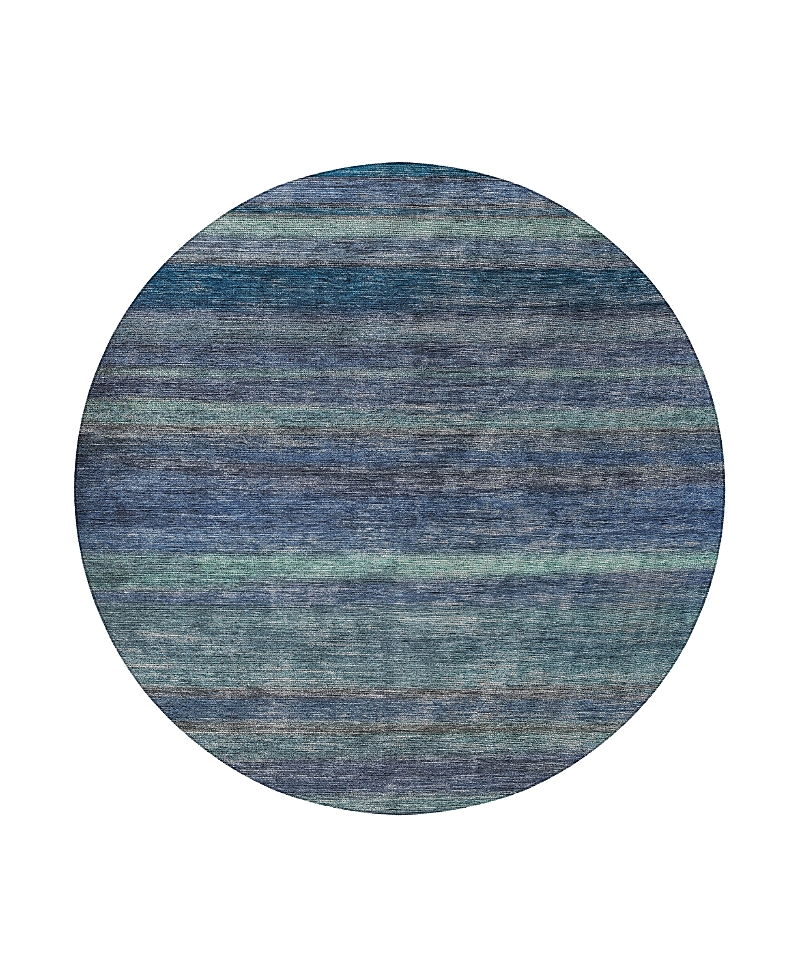 Dalyn Rug Company Dalyn Kochi Washable Kc5 Round Area Rug, 8' X 8' In Blue