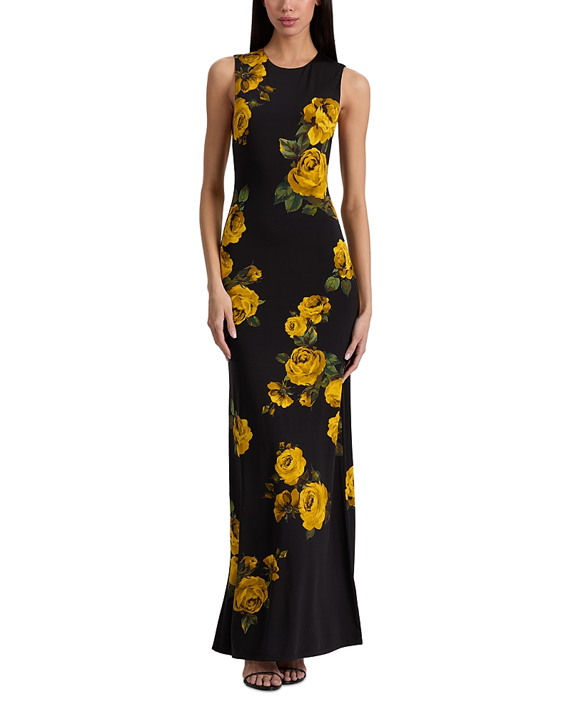 Alice and Olivia Delora Open Back Dress