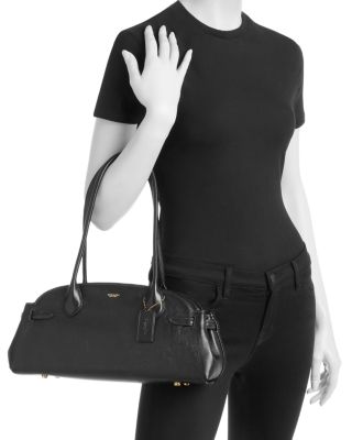 Glazed Empire Leather Shoulder Bag