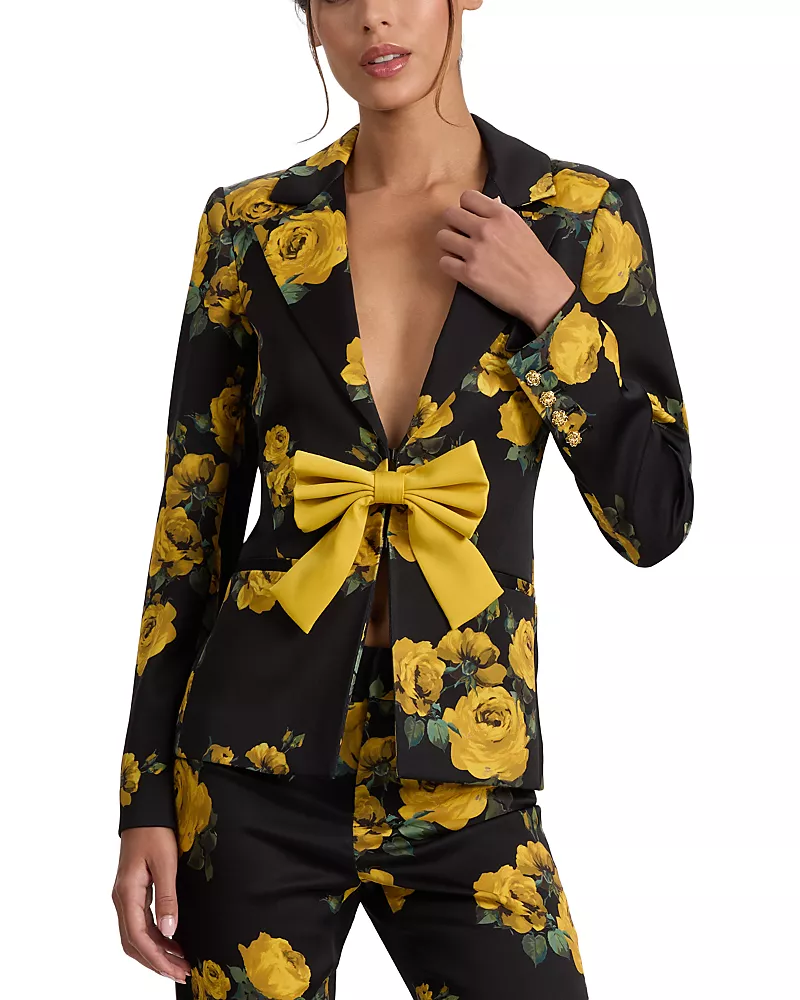 Alice and Olivia Mya Kissing Front Blazer