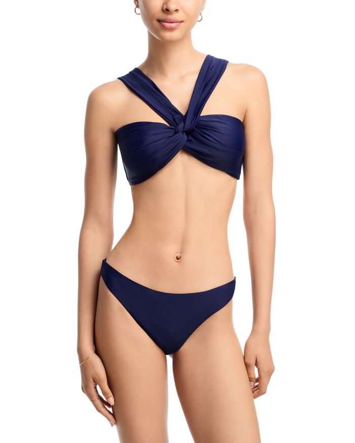 Olivia Draped Bandeau Bikini Top