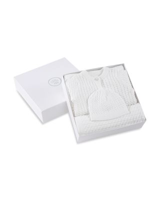 Cable Sweater, Hat & Blanket Gift Box - Baby