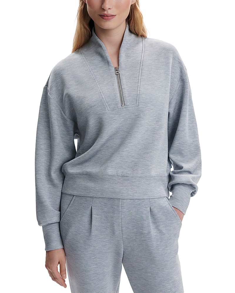 Varley Davidson Half Zip Sweatshirt In Blue