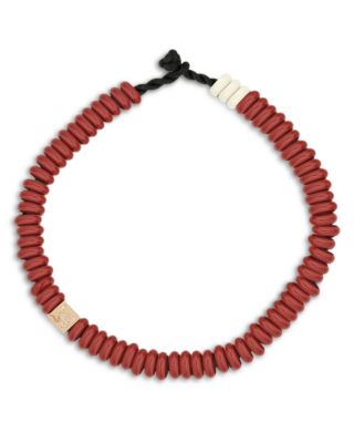 9K Yellow Gold & Diamond Big Bead Year of the Snake Necklace, 16"