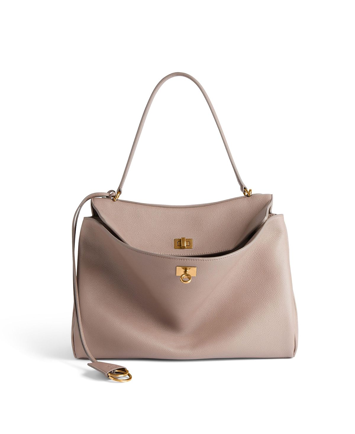 Balenciaga Rodeo Handbag Medium Grained Calfskin
