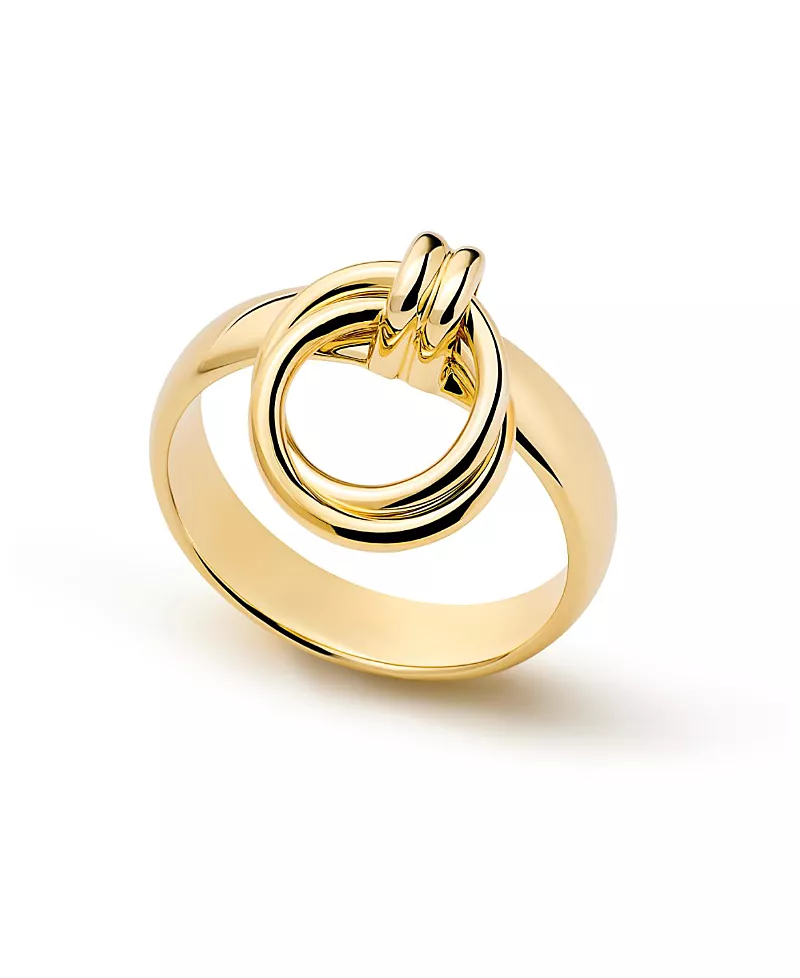 Ana Luisa Grayson Brass Gold Band Ring