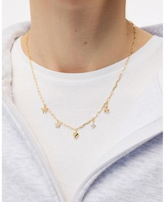 Brass Gold The Everyday Charm Necklace