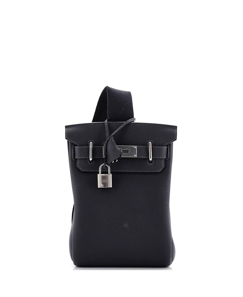 Pre-owned Pre-owned Hermes Hermes Pm Hac A Dos Backpack Togo In Gray