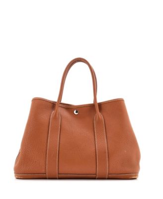 Pre-Owned HERMÈS - 36 Garden Party Tote Leather