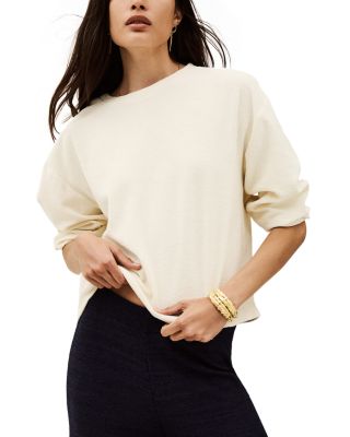 Foley Button Shoulder Top
