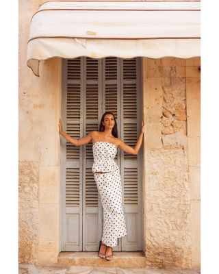 Polka Dot Maxi Skirt