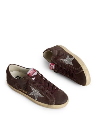 Women's Super Star Suede Embellished Sneakers