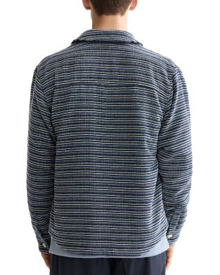 Structured Striped Overshirt