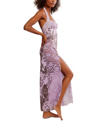 Love You Most Printed Maxi Nightgown