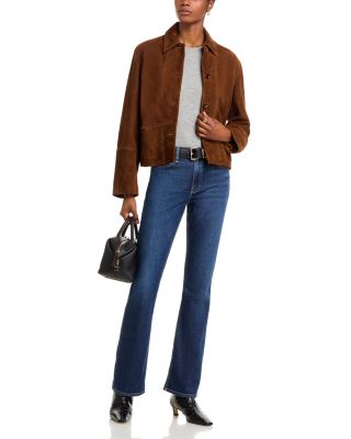 Peyton Mr. Full Length Mid Rise Bootcut Jeans in Rhinebeck