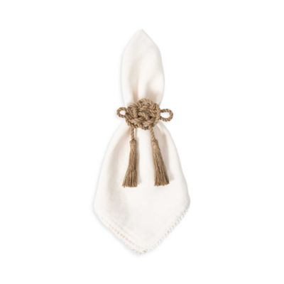 Mystic Knot Napkin Ring, Set of 4