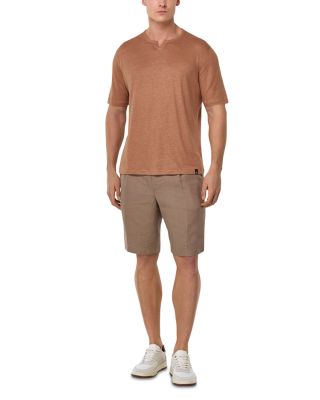 Stretch Split Collar Tee